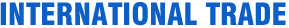 国际贸易